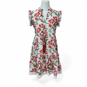 Charlee by Charleston Shoe Co Garrott Cottagecore Dress – Poppy Print - Small